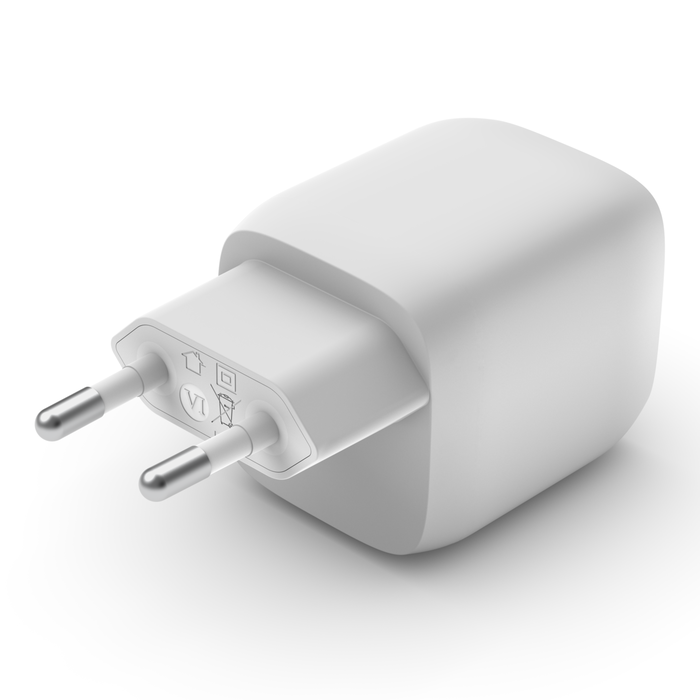 45W 듀얼 PPS USB-C GaN 가정용 충전기, 화이트, , hi-res